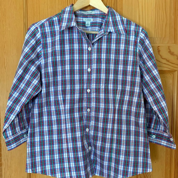 L.L. Bean Women's Plaid Shirt - Picture 1 of 1